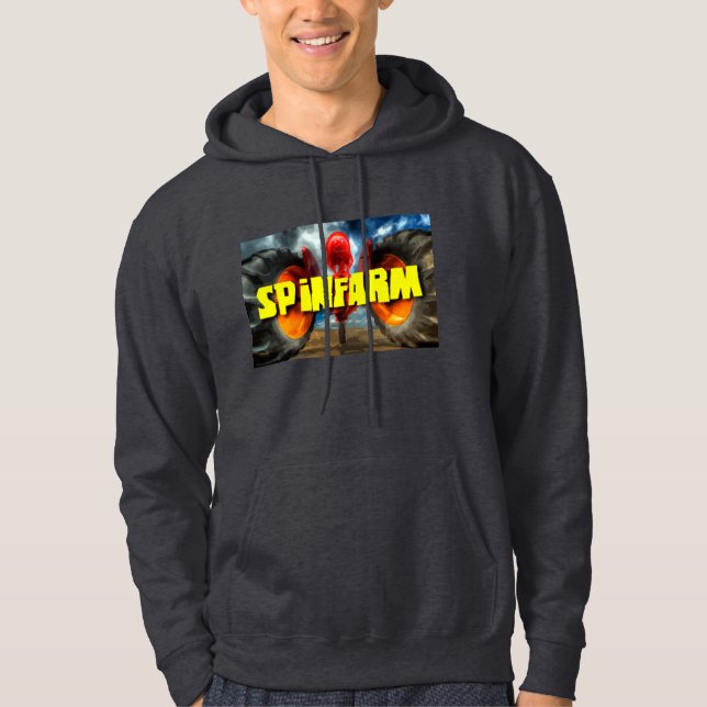 Sudadera con capucha del tractor de SF (Anverso)