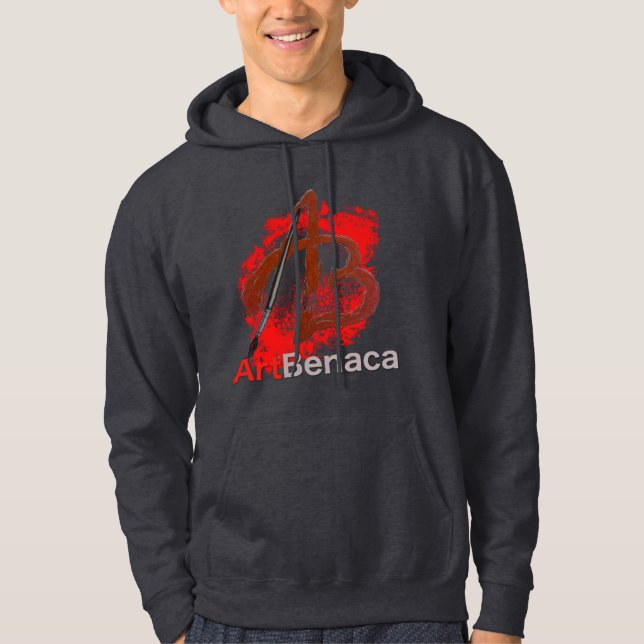 Sudadera con capucha del varón de ArtBenaca (Anverso)