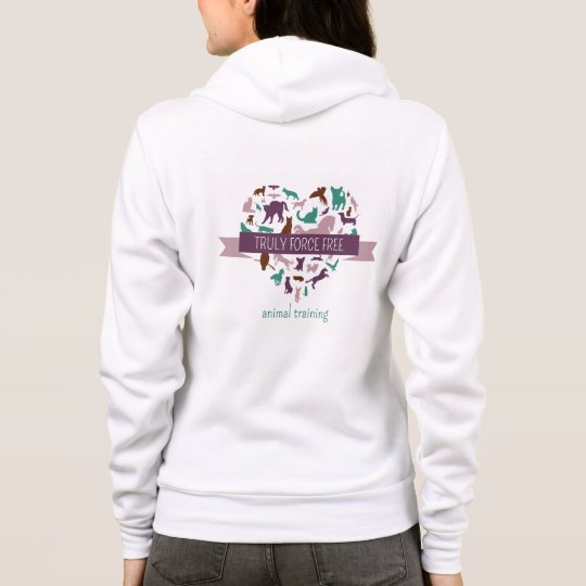Sudadera con capucha delantera de la cremallera de