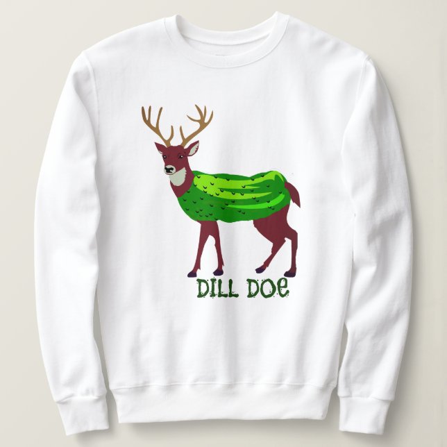 Sudadera con capucha Dil Do Dil Doe - Sudadera con (Anverso del diseño)