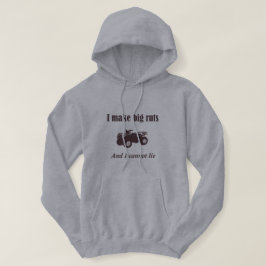 Sudadera con capucha divertida del país del coche