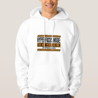 Sudadera con capucha divertida modo de hiperconcen