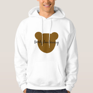 Sudadera con capucha divertida para hombres con os