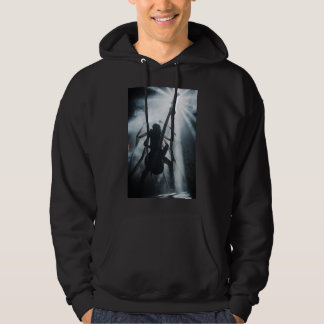 Sudadera con capucha dramática para bajista araña 