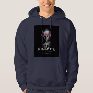 Sudadera con capucha "El silencio habla"