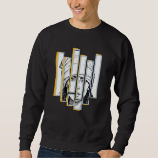 Sudadera con capucha elegante para mujer con obra 