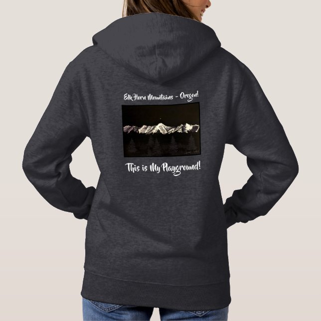 Sudadera con capucha Elkhorn North Star  (Reverso)