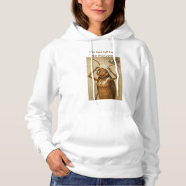 Sudadera con capucha Ella dijo autocuidado, no con
