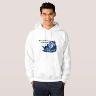 Sudadera con capucha Embrace the Infinite Cosmic D