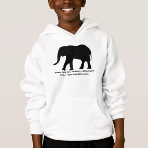 Sudadera con capucha en peligro de los niños de