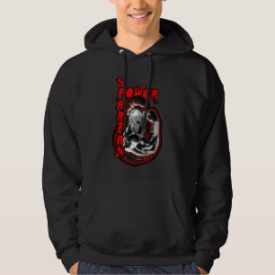 Sudadera con capucha espartano del poder