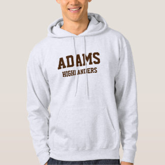 Sudadera con capucha estampada de Rochester Adams 