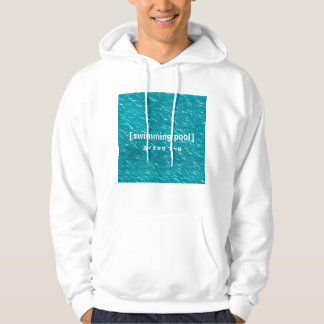 sudadera con capucha estética del agua del