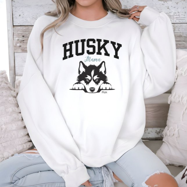 Sudadera con capucha estilo universitario Husky Ma (Subido por el creador)