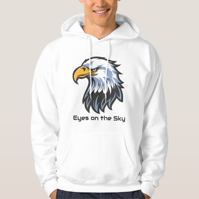 Sudadera con capucha 'Eyes on the Sky' Eagle (Anverso)