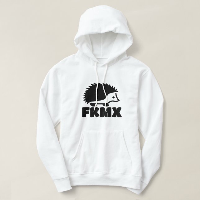 SUDADERA CON CAPUCHA FKMX ERIZO (Diseño del anverso)