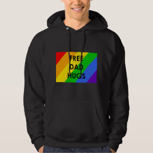 Sudadera con capucha Free Dad Hugs