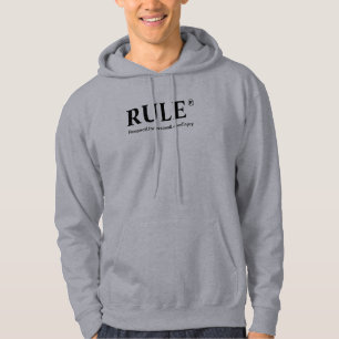 Sudadera con capucha fresca con un mensaje