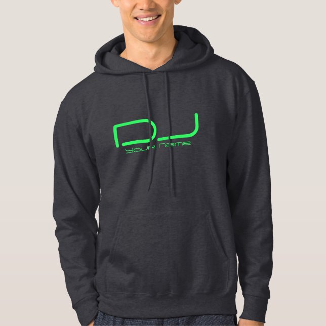 SUDADERA CON CAPUCHA FRESCA DE DJ (Anverso)