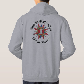 Sudadera con capucha gris