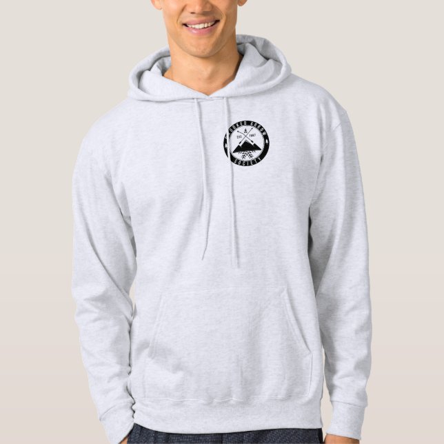 Sudadera con capucha gris (Anverso)