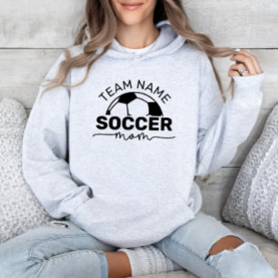 Sudadera con capucha gris ceniza de equipo persona
