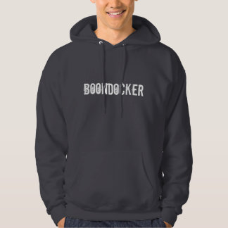 Sudadera con capucha gris de "BoonDocker"