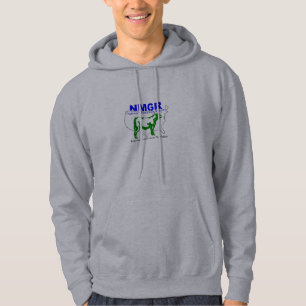 Sudadera con capucha gris de Murray NMGR