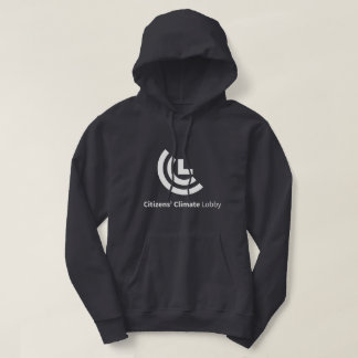 Sudadera con capucha gris oscuro del logotipo de