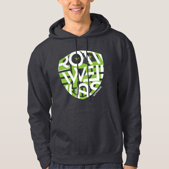 Sudadera con capucha gris oscuro - hombres - (Anverso)