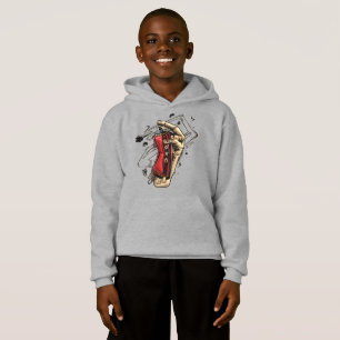 Sudadera con capucha gris para hombres y mujeres