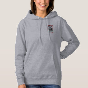 Sudadera con capucha gris para mujeres de Ag Socie