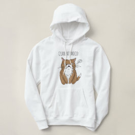 Sudadera con capucha gruñona divertida del dibujo