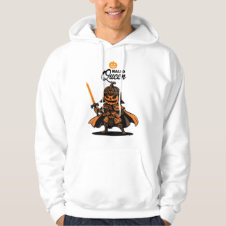 Sudadera con capucha Hallo Queen Hombre Spooky Pum