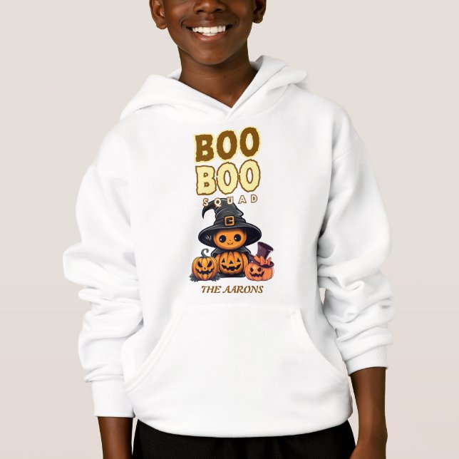 Sudadera con capucha: HALLOWEEN Boo-Treat #3 (Anverso)