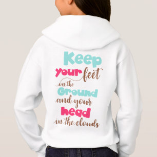 Sudadera con capucha Hanes ComfortBlend® para niña