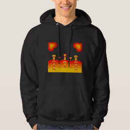 Sudadera con capucha Heart-Scape para hombre