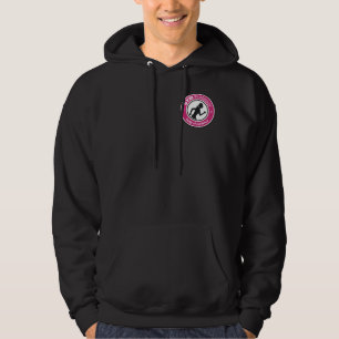 Sudadera con capucha holgada del gimnasio de las