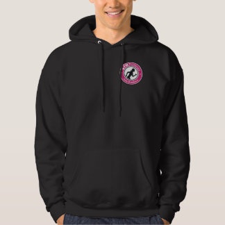 Sudadera con capucha holgada del gimnasio de las