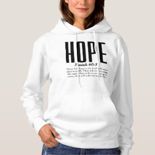 Sudadera con capucha Hope Inspires Everyday