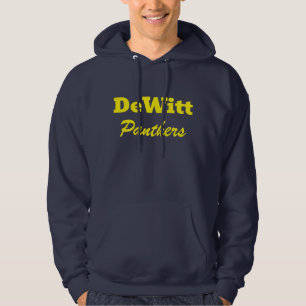 Sudadera con capucha impresa DeWitt High School