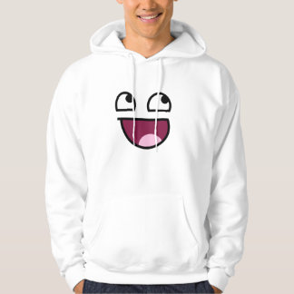Sudadera con capucha impresionante de la cara
