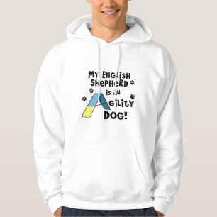 Sudadera con capucha inglesa del perro de la