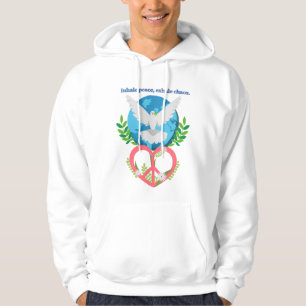 Sudadera con capucha Inhala Paz, Exhala Caos – Pal