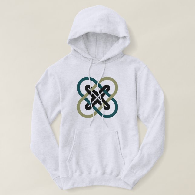 Sudadera con capucha Interlocking X para hombre (Diseño del anverso)