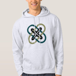 Sudadera con capucha Interlocking X para hombre