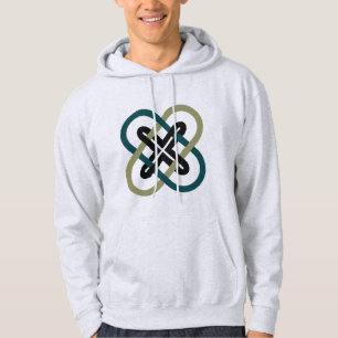 Sudadera con capucha Interlocking X para hombre