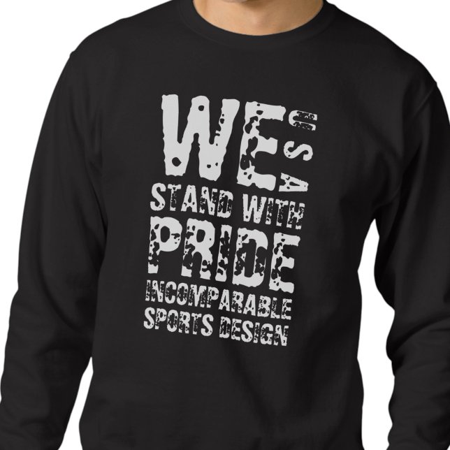 Sudadera con capucha ISD Men's Stand With Pride (Subido por el creador)