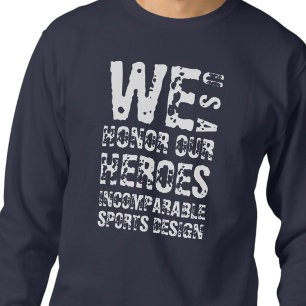 Sudadera con capucha ISD Men's We Honor Our Heroes