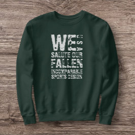 Sudadera con capucha ISD Men's We Salute Our Falle